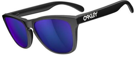 Collectors Frogskins in Matte Black / Violet Iridium