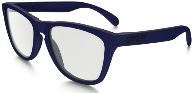 Collectors Frogskins (AF) in Matte Blue / Titanium Clear