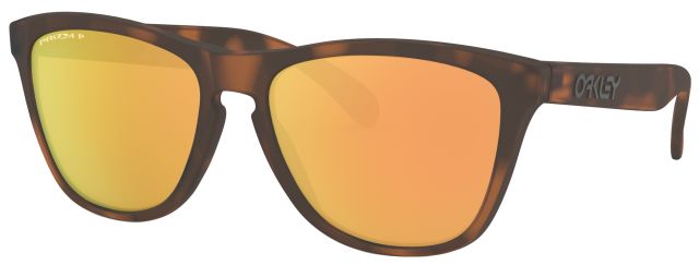 Collectors Frogskins in Matte Brown Tortoise / Prizm Rose Gold Polarized