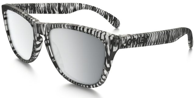 Collectors Frogskins in Matte Clear / Chrome Iridium