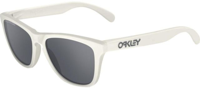 Collectors Frogskins in Matte Cloud / Black Iridium Polarized