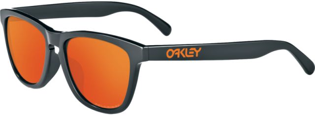 Collectors Frogskins in Matte Dark Grey / Fire Iridium Polarized