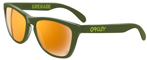 Collectors Frogskins in Matte Dark Olive / Gold Iridium