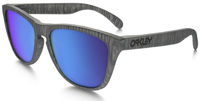 Collectors Frogskins in Matte Grey Ink / Sapphire Iridium