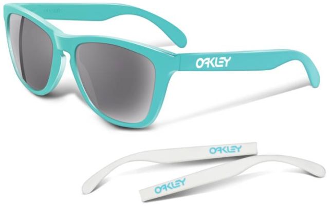 Collectors Frogskins 4-Legged in Matte Turquoise - White / Grey