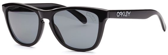 Collectors Frogskins in Amber Black / Black Iridium Polarized