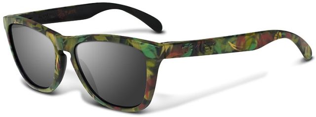 Petterson Frogskins in 38/50 - Black w/ Leaves / Black Iridium