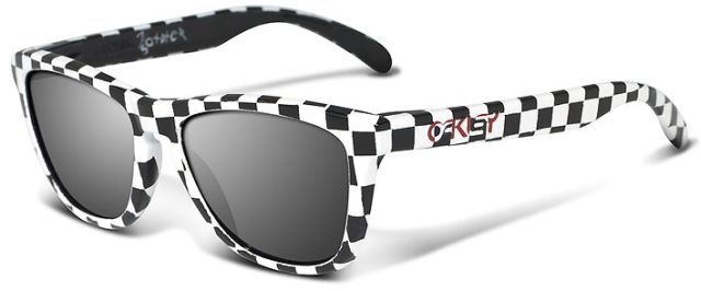 Petterson Frogskins in 07/50 - Black / White Checkers / Black Iridium