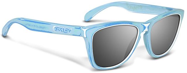 Petterson Frogskins in 11/50 - Clear Light Blue / Black Iridium