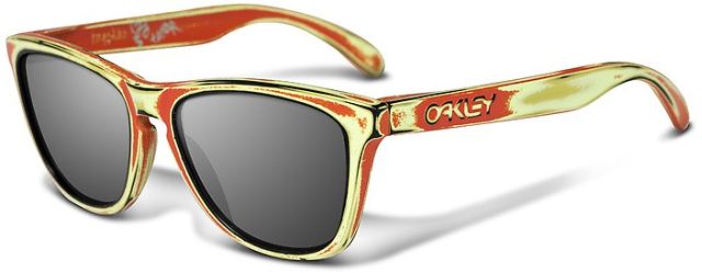 Petterson Frogskins in 15/50 - Metallic Red / Yellow / Black Iridium