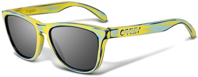 Petterson Frogskins in 14/50 - Metallic Yellow / Blue / Black Iridium