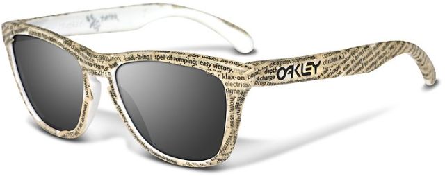 Petterson Frogskins in 48/50 - Newspaper / Black Iridium
