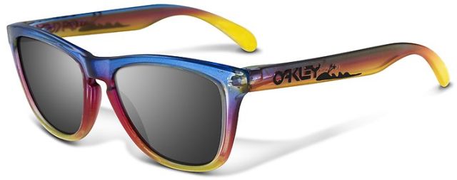 Petterson Frogskins in 47/50 - Sun Set Gradient / Black Iridium