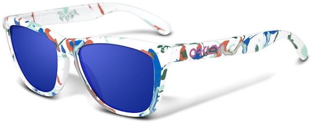 Petterson Frogskins in 41/50 - White w/ Paint / Ice Iridium
