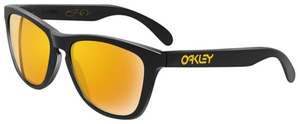 Collectors Frogskins in Polished Black / 24K Gold Iridium
