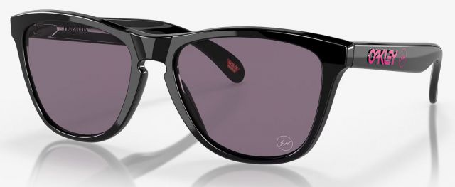 Collectors Frogskins (AF) in Polished Black / Prizm Grey
