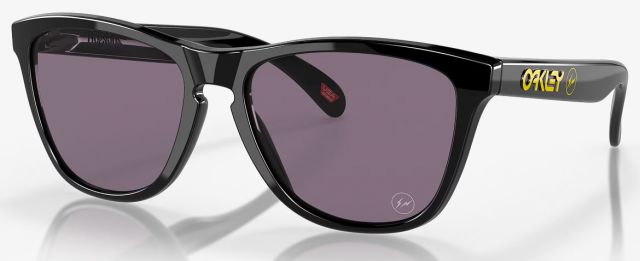 Collectors Frogskins (AF) in Polished Black / Prizm Grey