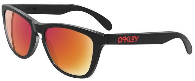 Collectors Frogskins in Polished Black / Ruby Iridium
