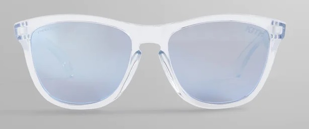 Collectors Frogskins in Polished Clear / Prizm Deep Water Polarized