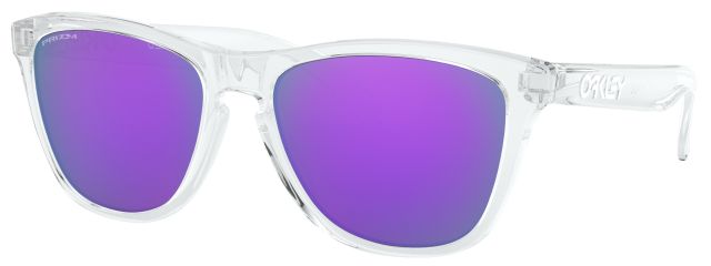 Collectors Frogskins in Polished Clear / Prizm Violet