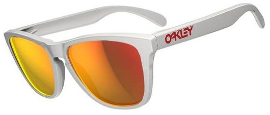 Collectors Frogskins in Polished White / Ruby Iridium
