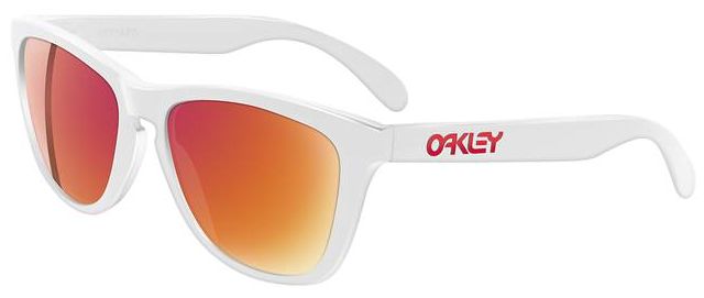 Collectors Frogskins in Polished White / Ruby Iridium