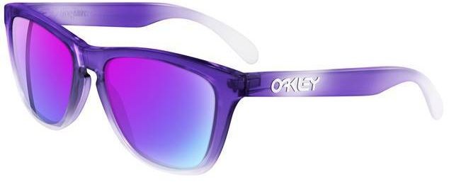 Collectors Frogskins in Purple/Clear Fade / Violet Iridium