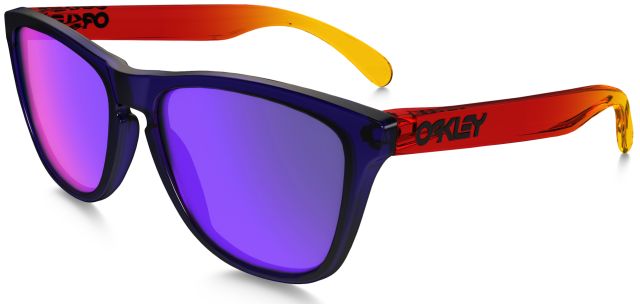 Collectors Frogskins (AF) in Purple-Orange Fade / +Red Iridium