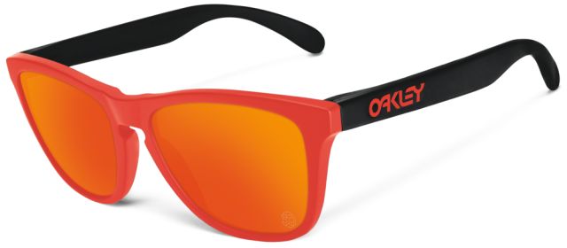Collectors Frogskins in Red-Black / Fire Iridium