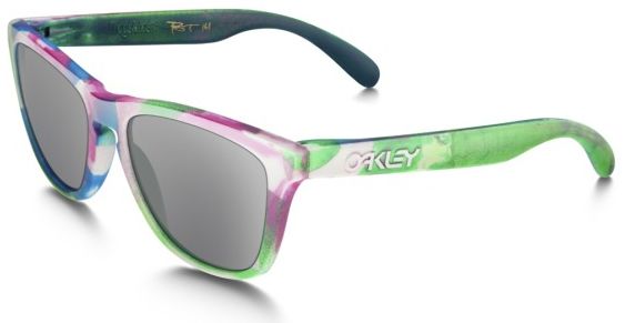Collectors Frogskins in Tie-Dye / Black Iridium
