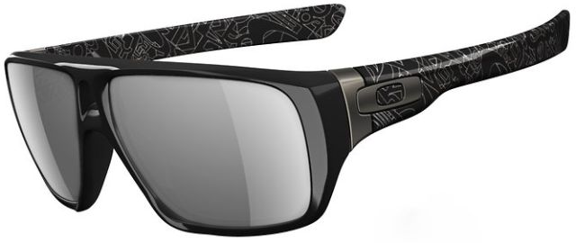 Dispatch in Polished Black w/Silver Text / Grey