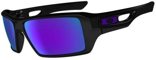Eye Patch 2 in Polished Black / Violet Iridium