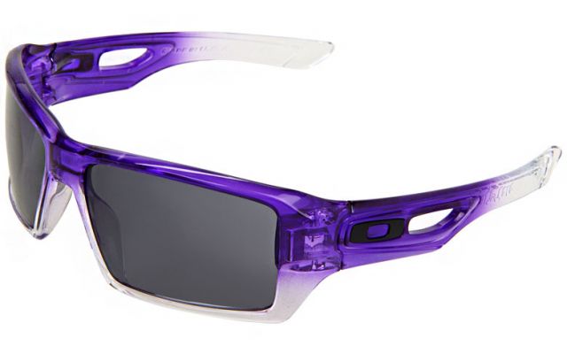 Eye Patch 2 in Purple-Clear Fade / Grey