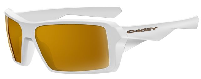 Eye Patch (Stretchline) in White / Dark Bronze