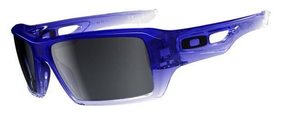 Eye Patch 2 in Blue-Clear Fade / Grey