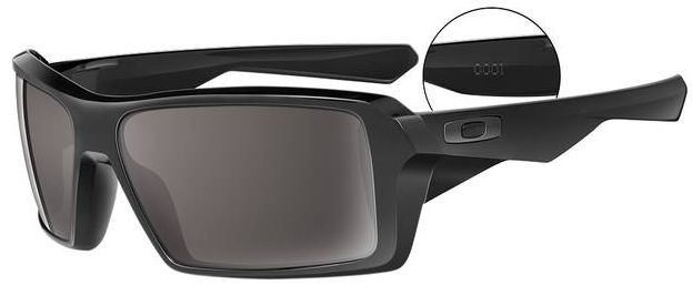 Eye Patch (Square O) in Matte Black / Prizm Snow Black Iridium