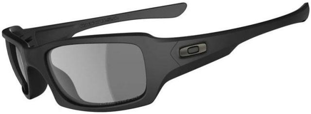 Fives Squared in Matte Black / Grey Polarized
