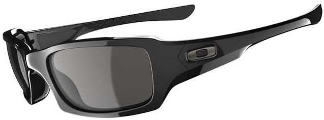 Fives Squared in Polished Black / Grey