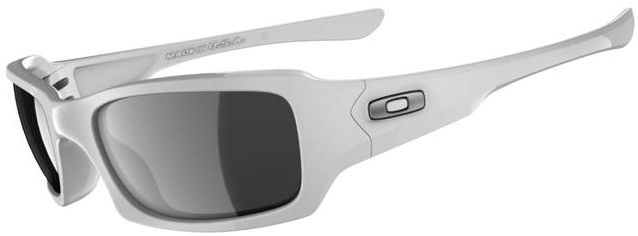 Fives Squared in Polished White / Black Iridium