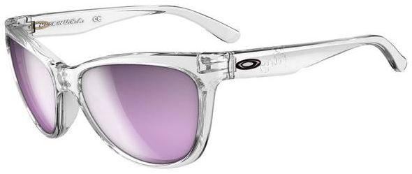 Fringe in Polished Clear / Black-Violet Gradient