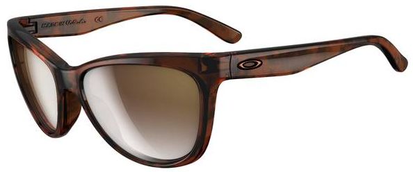 Fringe in Tortoise / Dark Brown Gradient
