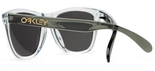 Collectors Frogskins in Polished Clear / Prizm Black Iridium