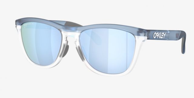 Frogskins Range XL (AF) in Matte Transparent Stonewash / Prizm Deep Water Polarized