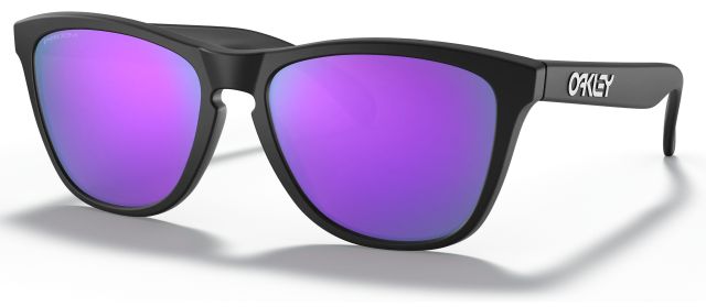 Collectors Frogskins (AF) in Matte Black / Prizm Violet Iridium