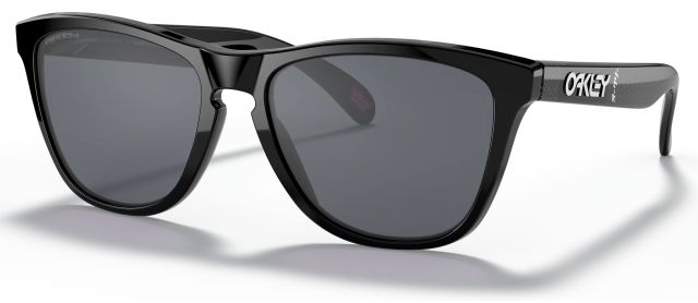 Collectors Frogskins (AF) in Polished Black w/Print / Prizm Grey
