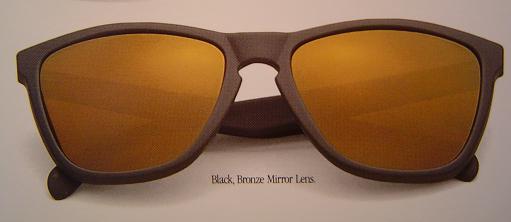 Frogskins (Gen 1) in Black / Bronze Mirror