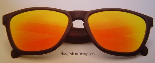 Frogskins (Gen 1) in Black / Orange Iridium