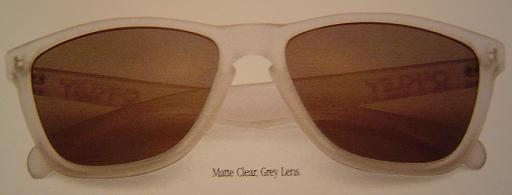 Frogskins (Gen 1) in Matte Clear / Grey