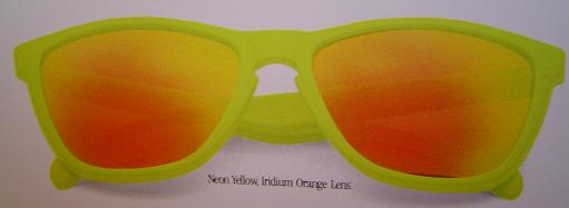 Frogskins (Gen 1) in Neon Yellow / Orange Iridium