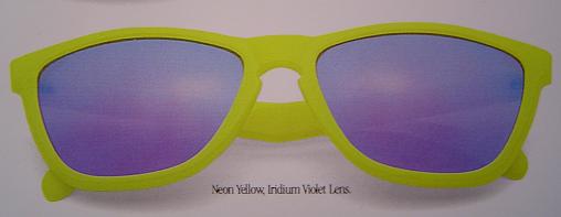 Frogskins (Gen 1) in Neon Yellow / Violet Iridium